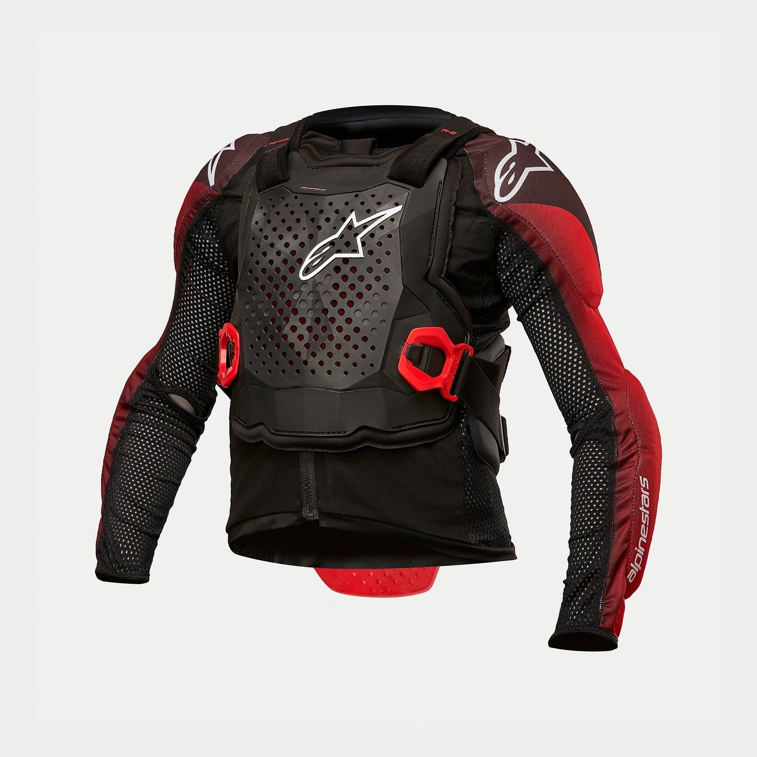 Alpinestars 2026 Youth Bionic Tech Protection Jacket Black White Red